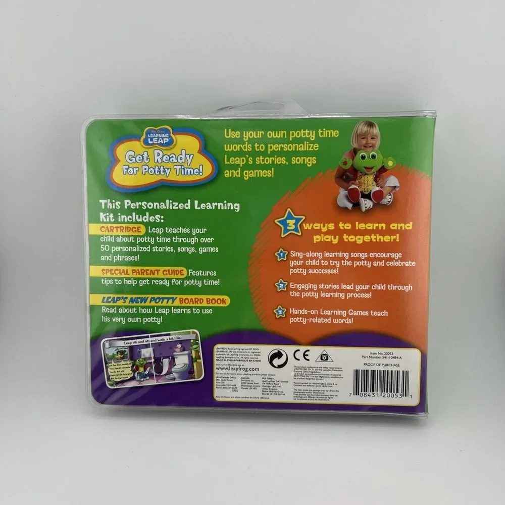 Leap Frog - Get Ready for Potty Time New‎ & Sealed